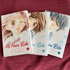Ao Haru Ride Manga Volumes 1-3